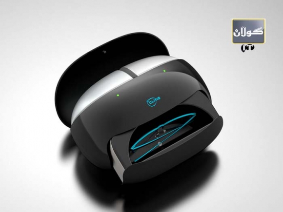 ئامێرێك بۆ پاك كردنه‌وه‌ی چاویلكه‌